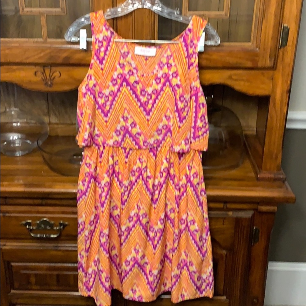 Peach Love California Size Medium. Summer Dress.